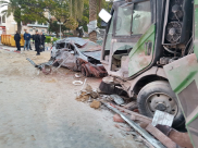 فيديو وصور: أشبه بزلزال ضرب المنطقة - دمار كبير يُخلفه الانفجار في مدينة يافا